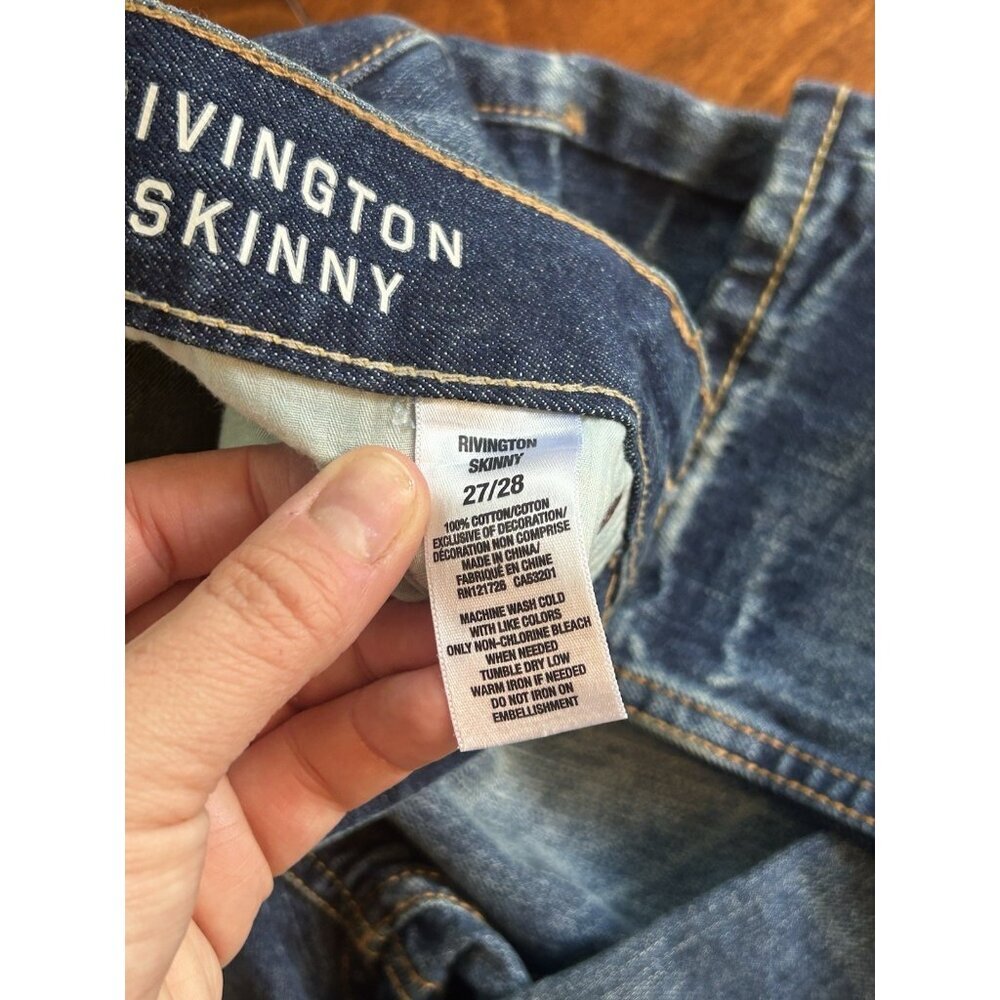 Aeropostale Womens Rivington Skinny Jeans Size 27/28 Medium Wash NWT - Picture 9 of 12